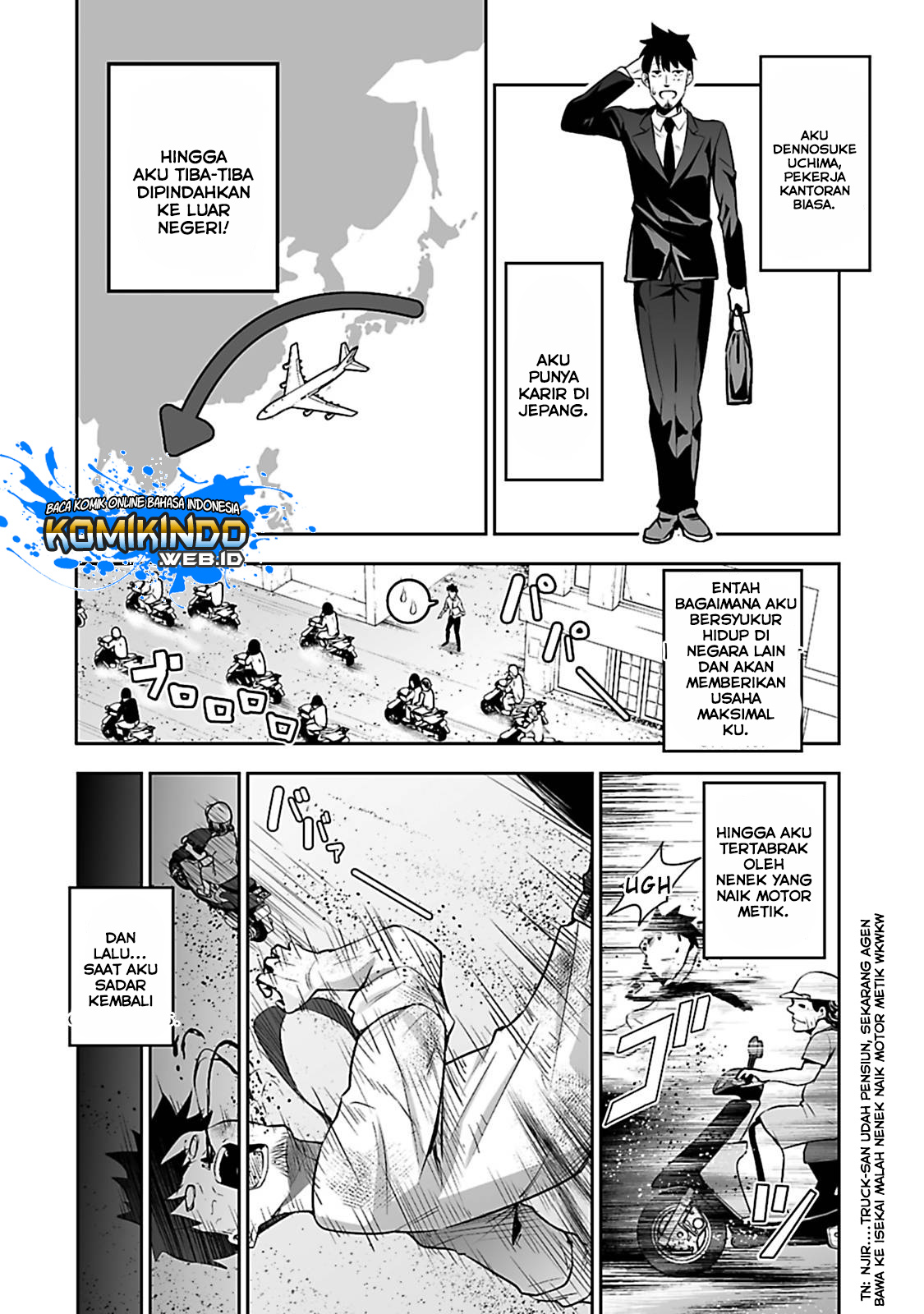 Salaryman Ga Isekai Ni Ittara Shitennou Ni Natta Hanashi